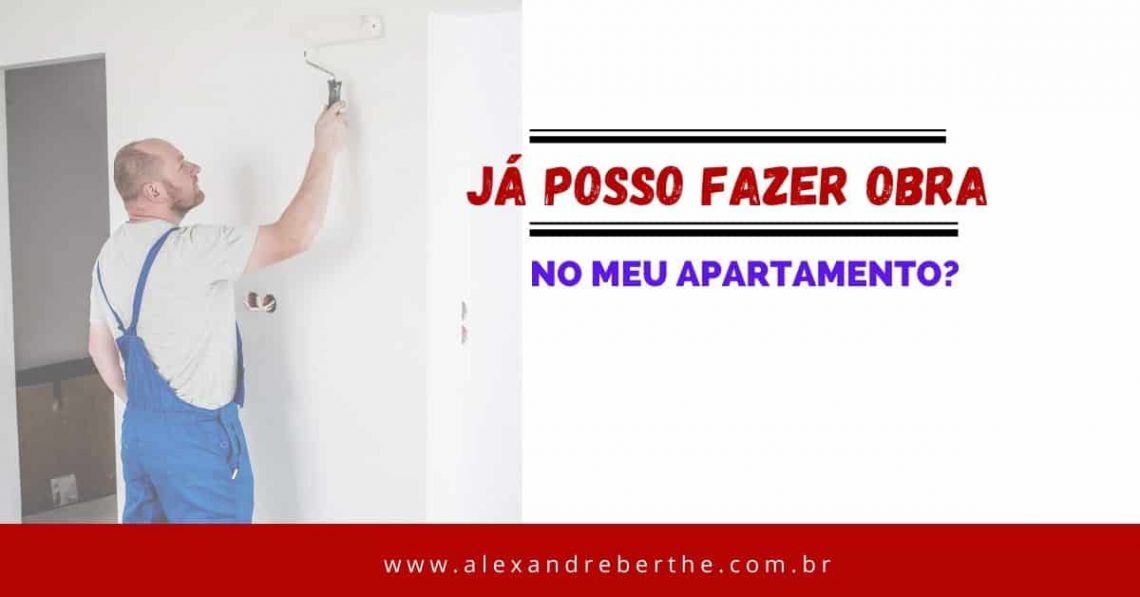 CORONAVIRUS OBRA EM CONDOMINIO